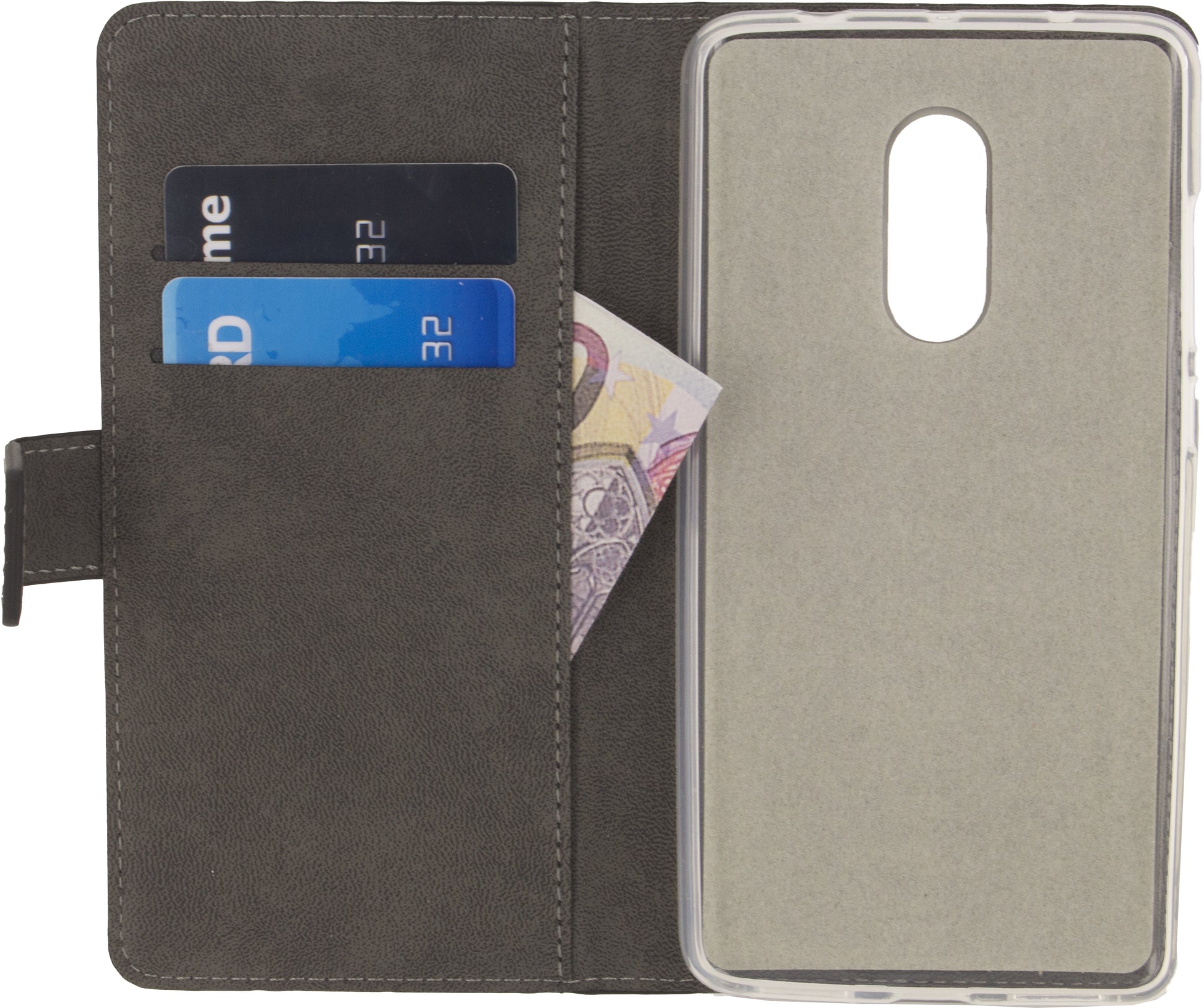Mobilize Classic Gelly Wallet Book Case Xiaomi Redmi Note 4 Black