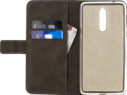 Mobilize Classic Gelly Wallet Book Case Nokia 8 Black