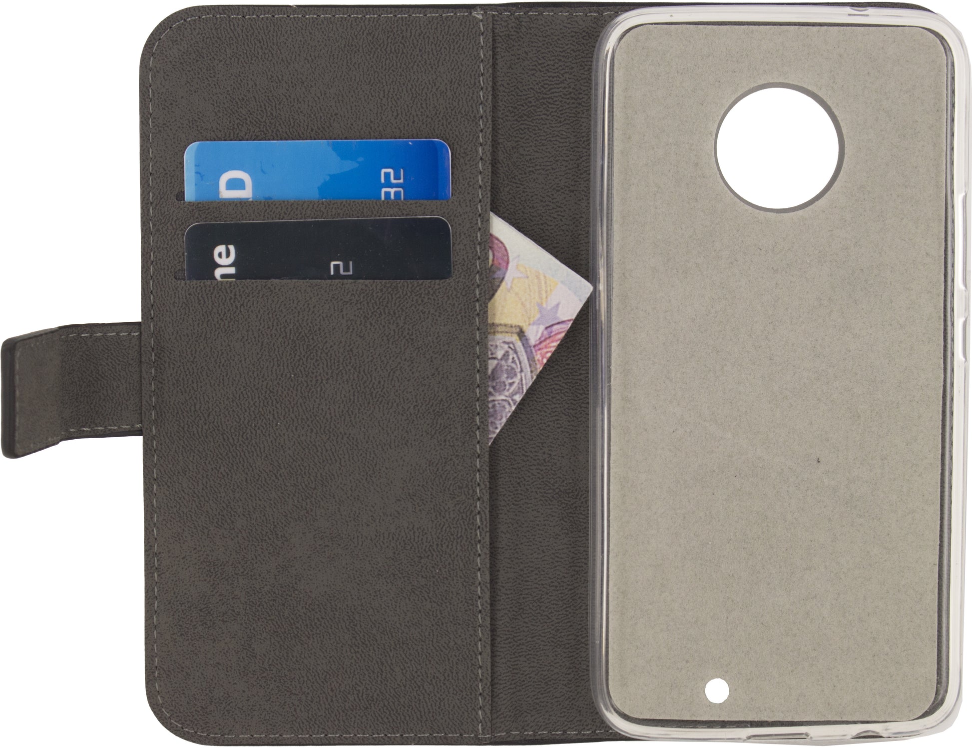 Mobilize Classic Gelly Wallet Book Case Motorola Moto X4 Black