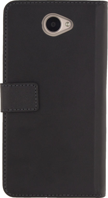 Mobilize Classic Gelly Wallet Book Case Huawei Y7 Black