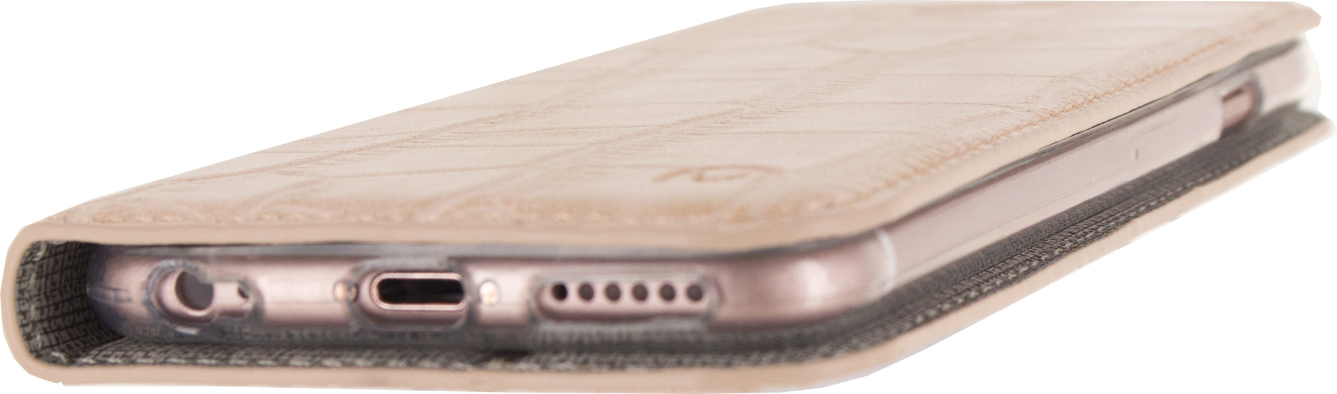 Mobilize Premium Gelly Book Case Apple Iphone 6/6S Alligator Coral Pink