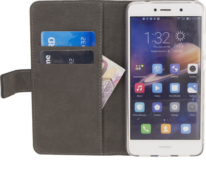 Mobilize Classic Gelly Wallet Book Case Huawei Y7 Prime Black