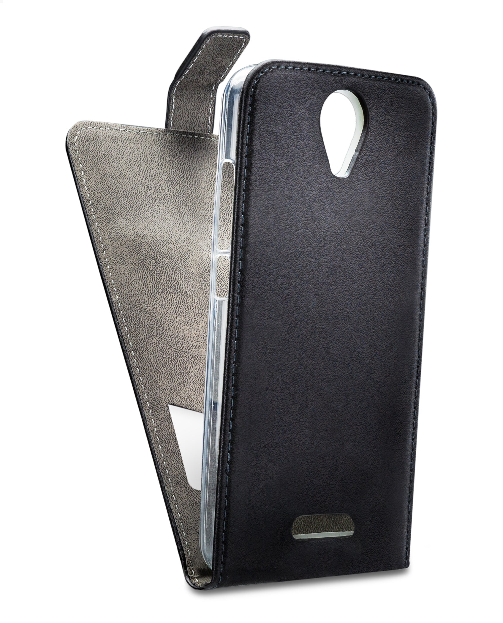 Mobilize Classic Gelly Flip Case Wiko Harry Black