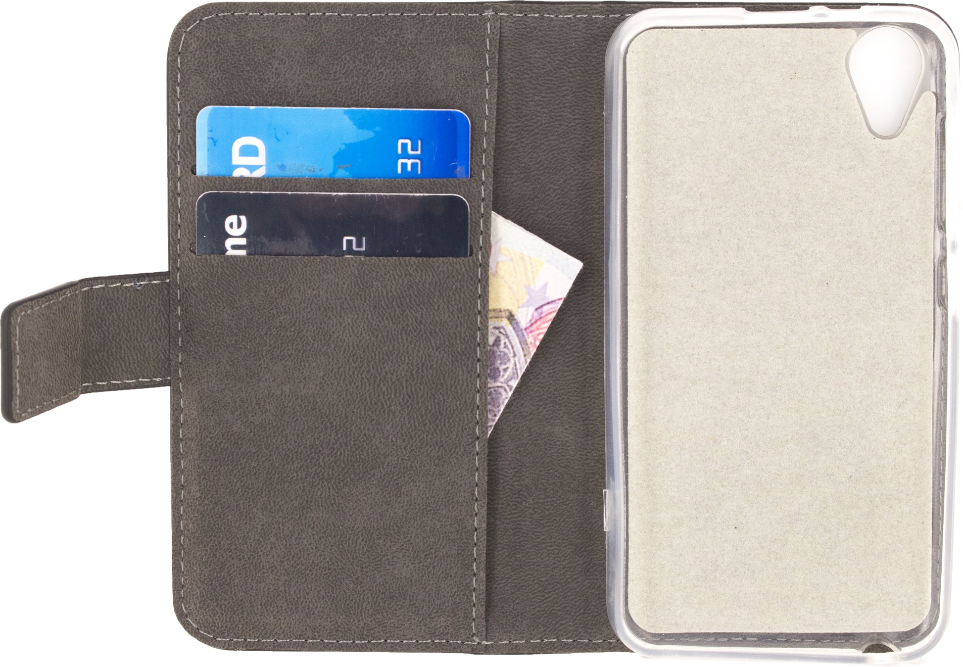 Mobilize Classic Gelly Wallet Book Case Wiko Sunny 2 Black