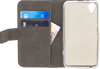 Mobilize Classic Gelly Wallet Book Case Wiko Sunny 2 Black