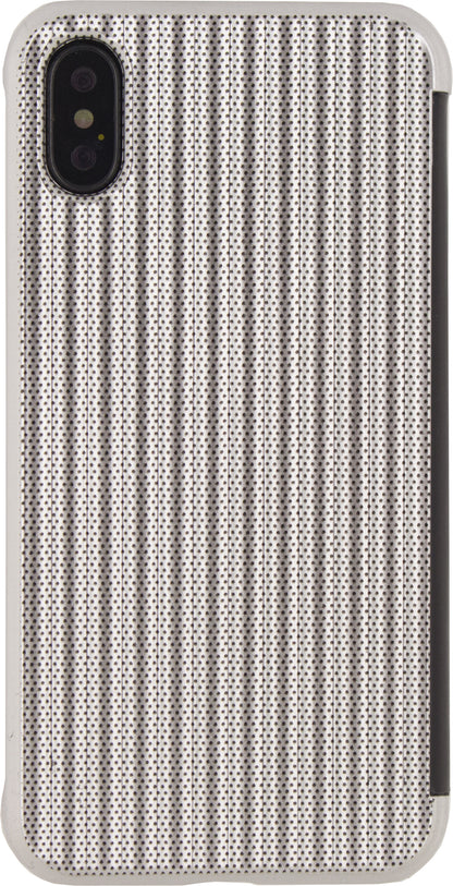 Mobilize Elegant Book Case Apple Iphone X/Xs Silver