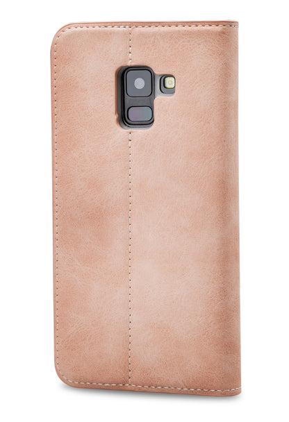 Mobilize Premium Gelly Book Case Samsung Galaxy A8 2018 Soft Pink