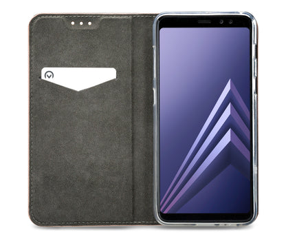 Mobilize Premium Gelly Book Case Samsung Galaxy A8 2018 Soft Pink