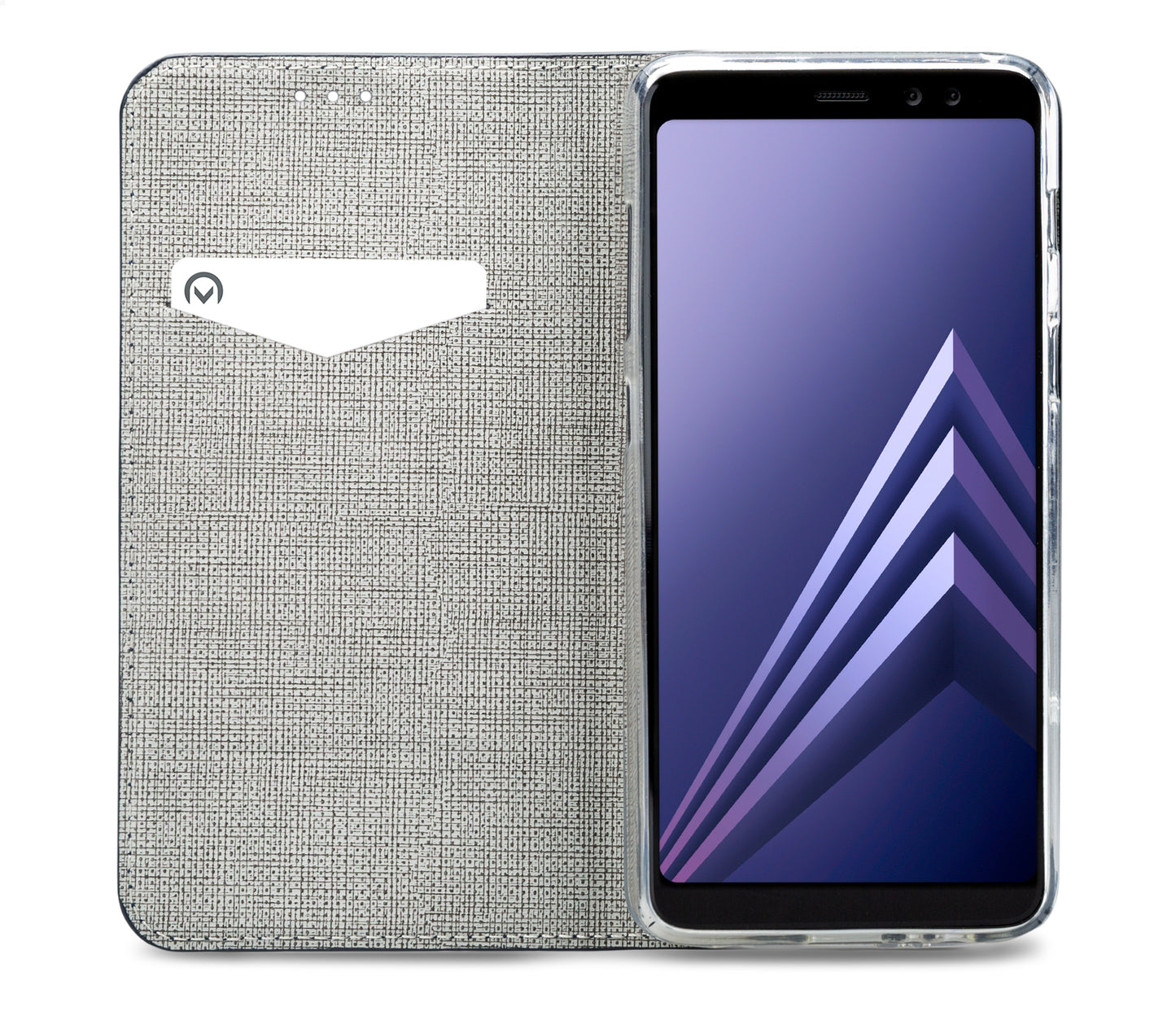 Mobilize Premium Gelly Book Case Samsung Galaxy A8 2018 Alligator Indigo Blue