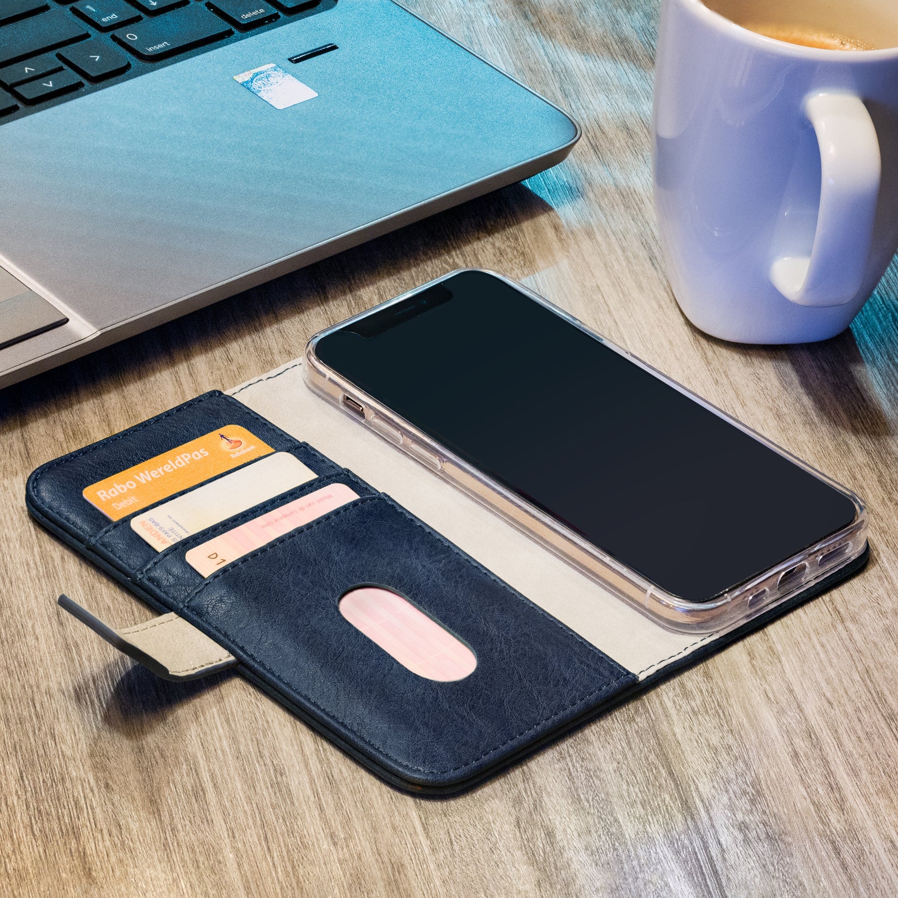 Mobilize Elite Gelly Wallet Book Case Nokia 3 Blue