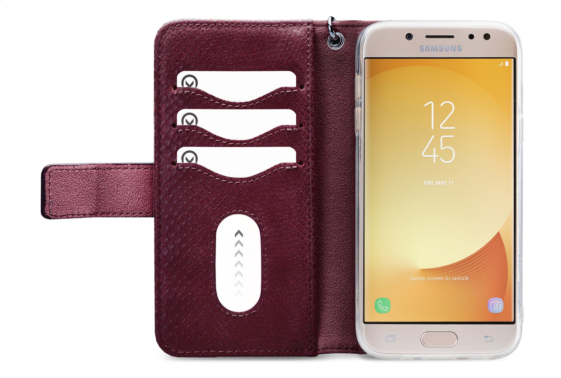 Mobilize 2In1 Gelly Zipper Case Samsung Galaxy J5 2017 Bordeaux