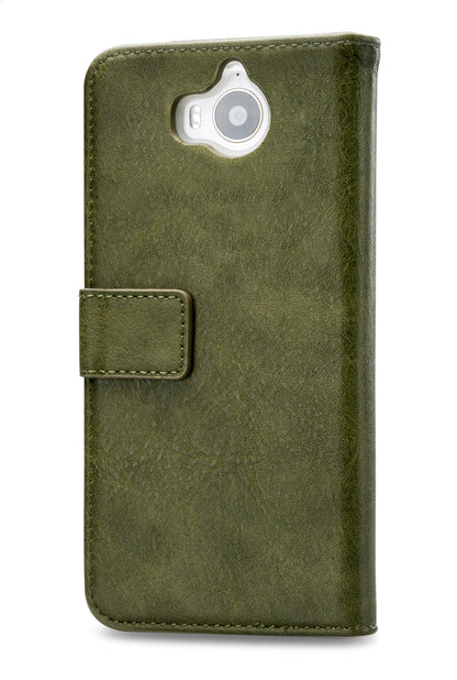 Mobilize Elite Gelly Wallet Book Case Huawei Y5 2017/Y6 2017 Green