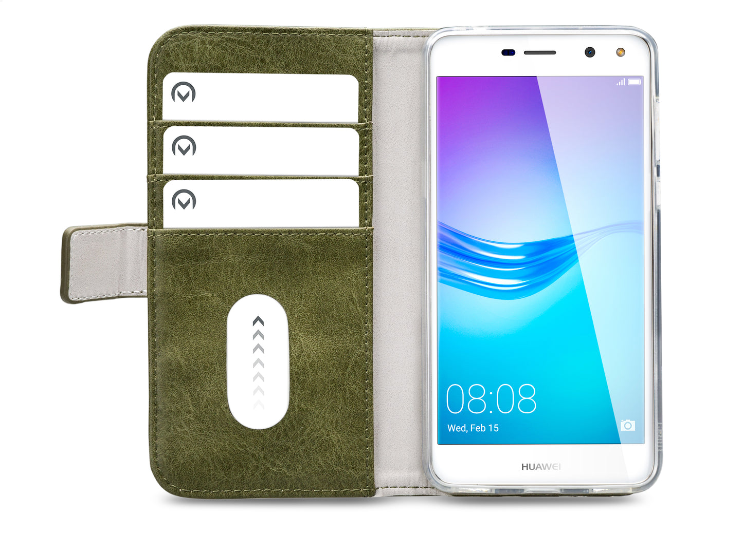 Mobilize Elite Gelly Wallet Book Case Huawei Y5 2017/Y6 2017 Green
