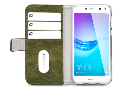 Mobilize Elite Gelly Wallet Book Case Huawei Y5 2017/Y6 2017 Green