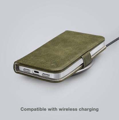 Mobilize Elite Gelly Wallet Book Case Huawei Y5 2017/Y6 2017 Green