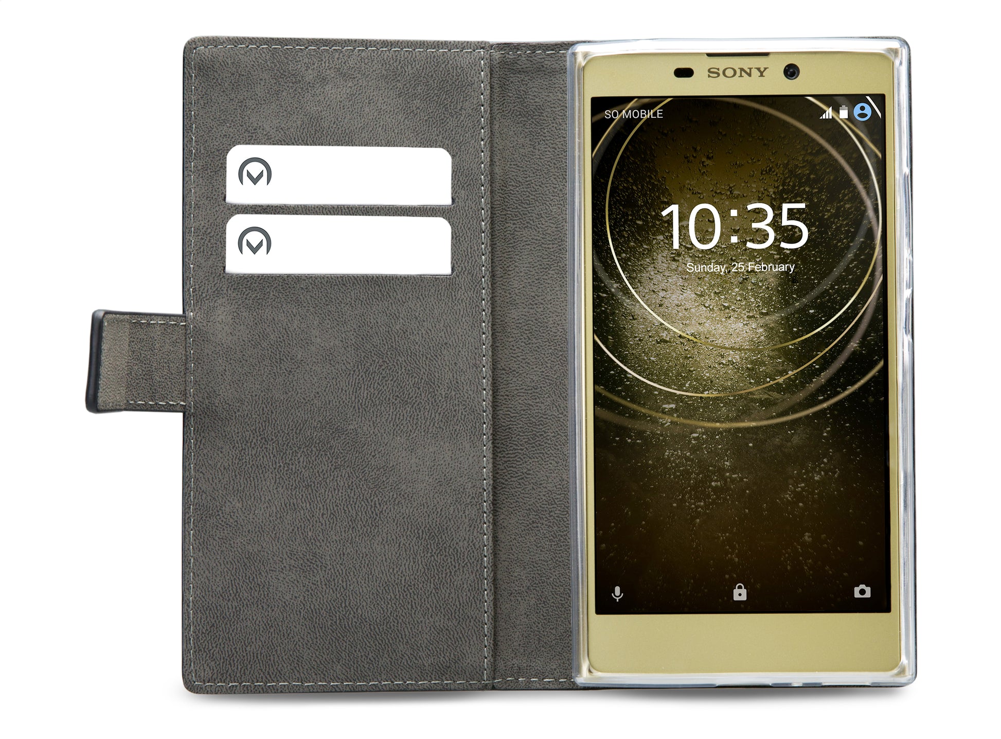 Mobilize Classic Gelly Wallet Book Case Sony Xperia L2 Black
