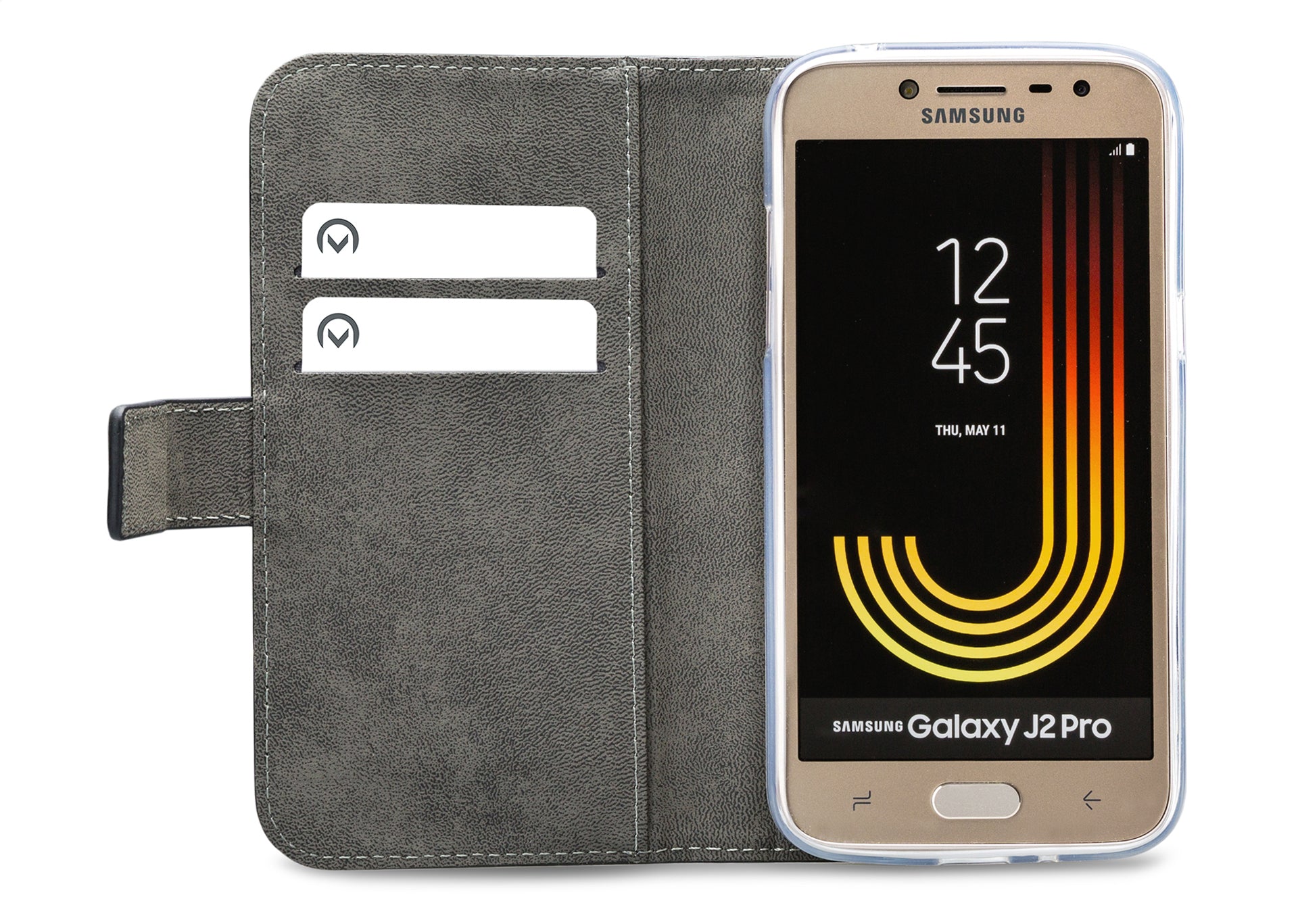 Mobilize Classic Gelly Wallet Book Case Samsung Galaxy J2 Pro 2018 Black