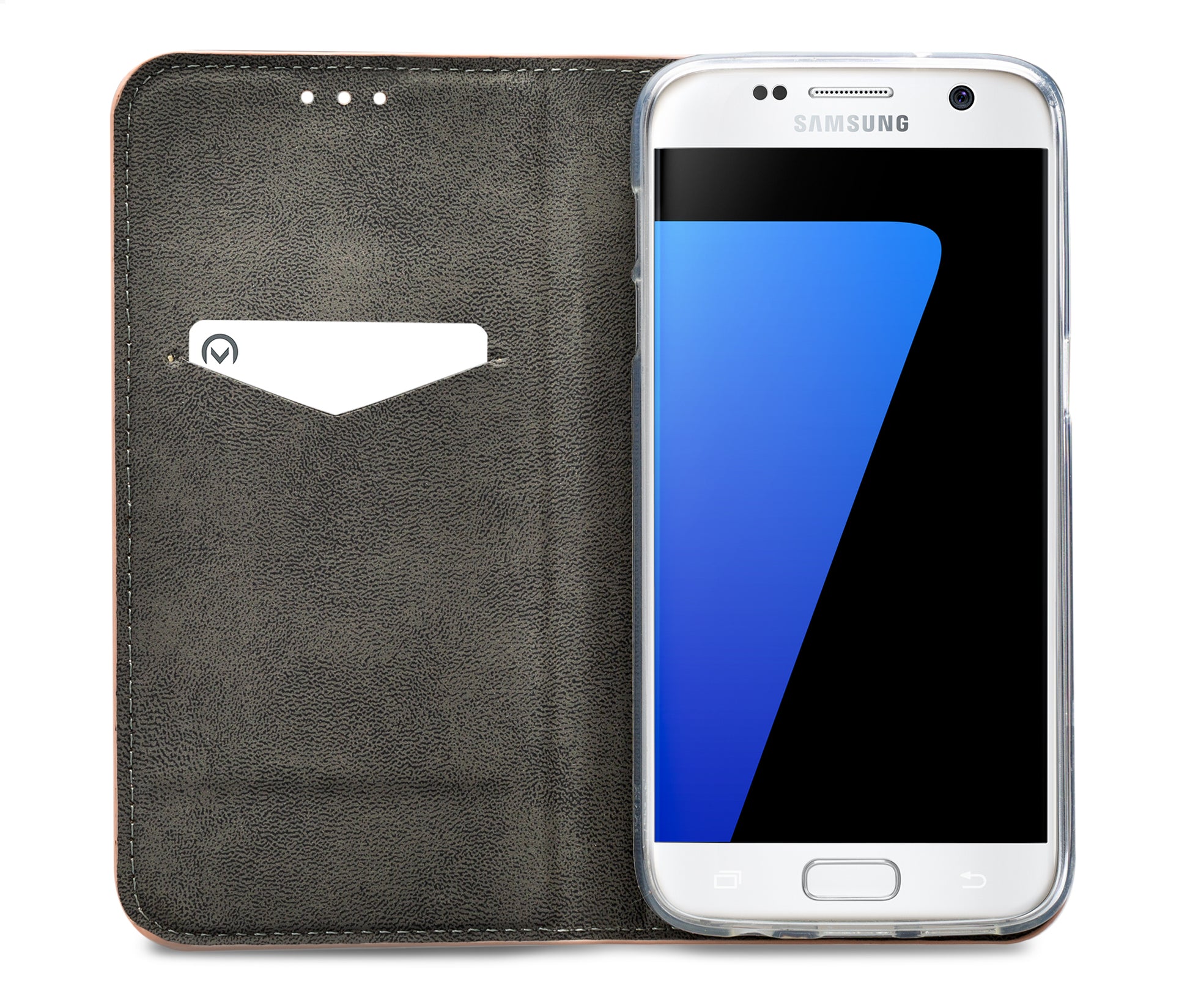 Mobilize Premium Gelly Book Case Samsung Galaxy S7 Soft Pink