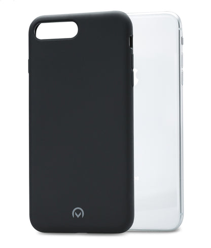 Mobilize Solid Silicone Case Apple Iphone 7 Plus/8 Plus Black