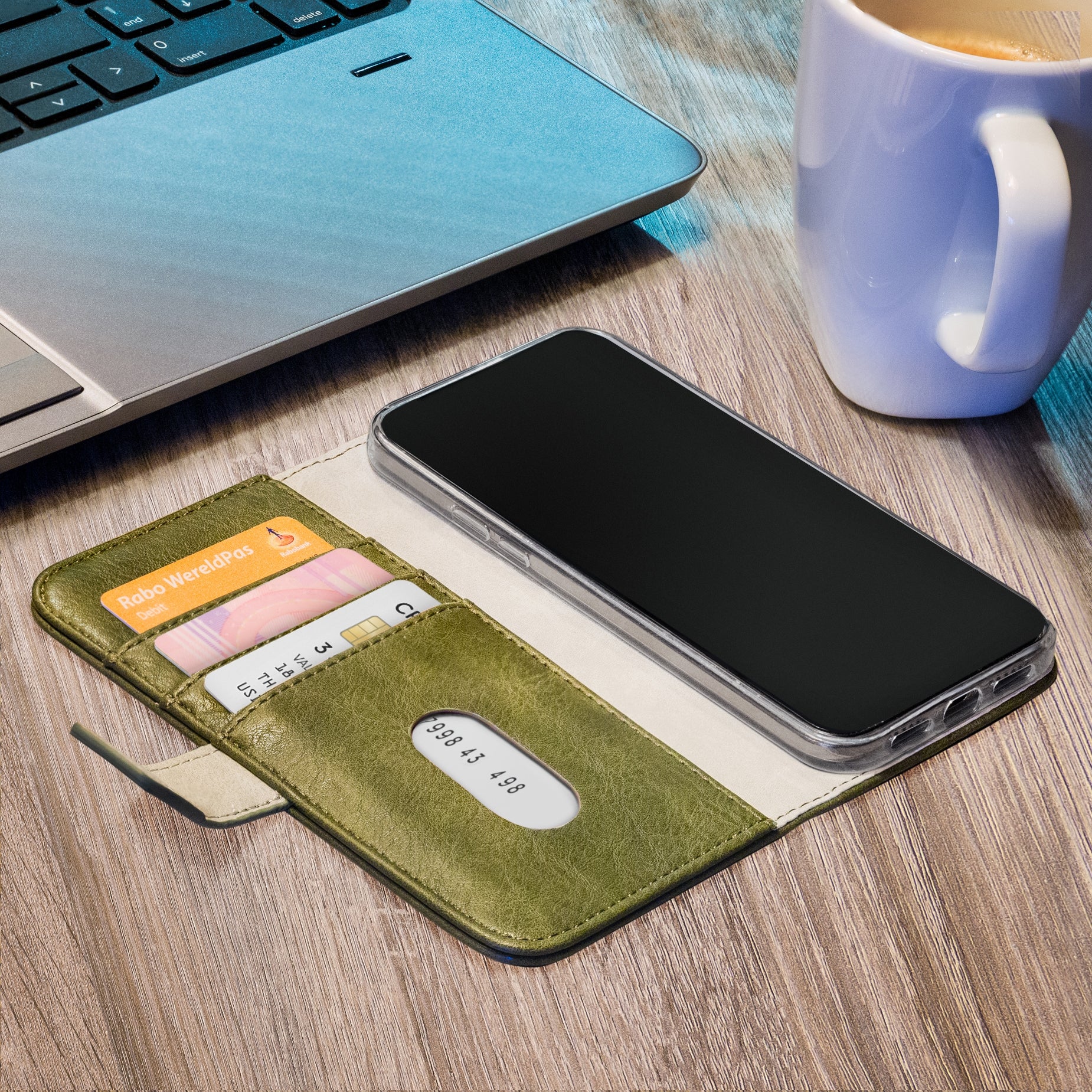 Mobilize Elite Gelly Wallet Book Case Samsung Galaxy S9+ Green