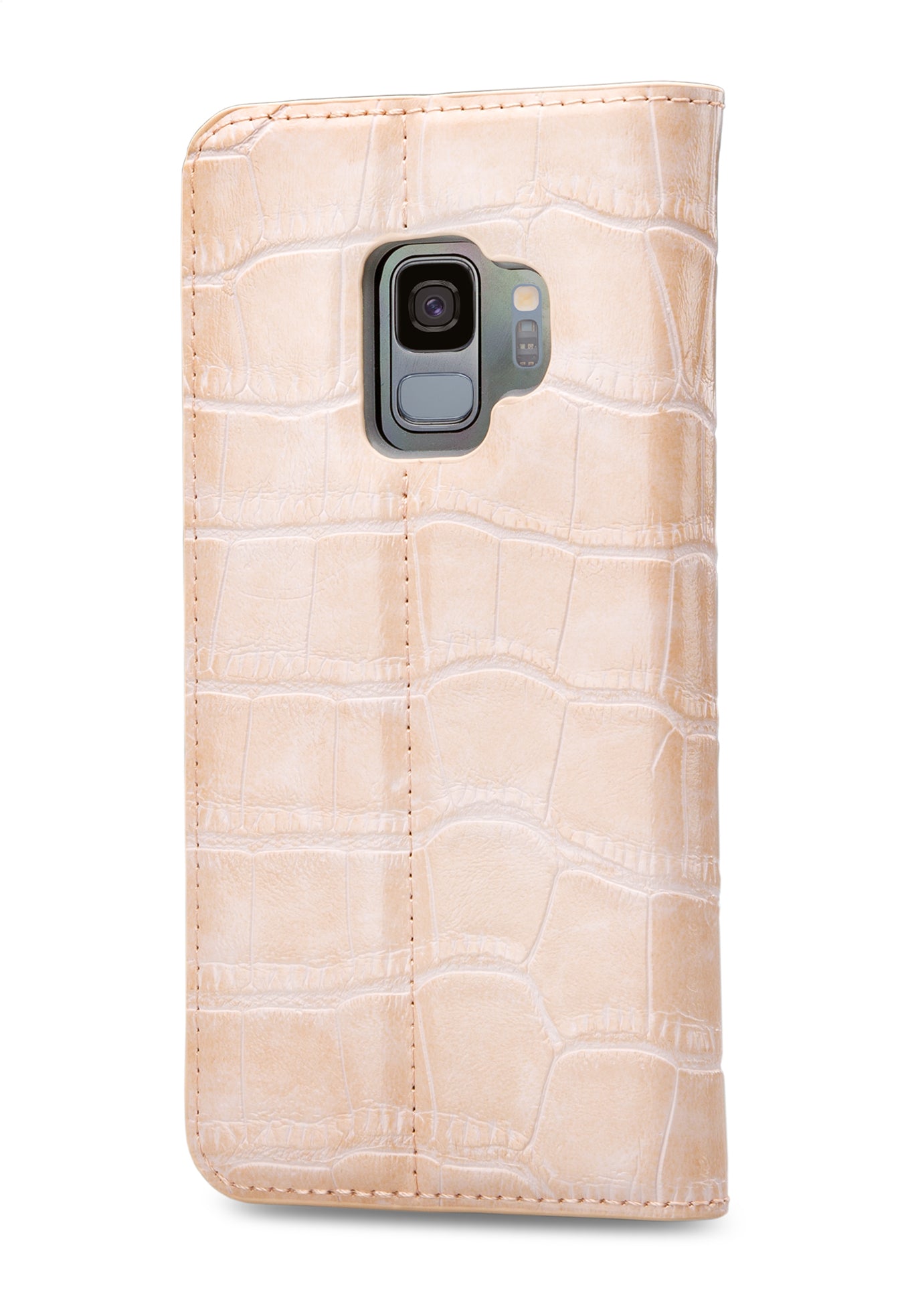 Mobilize Premium Gelly Book Case Samsung Galaxy S9 Alligator Coral Pink