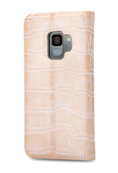 Mobilize Premium Gelly Book Case Samsung Galaxy S9 Alligator Coral Pink