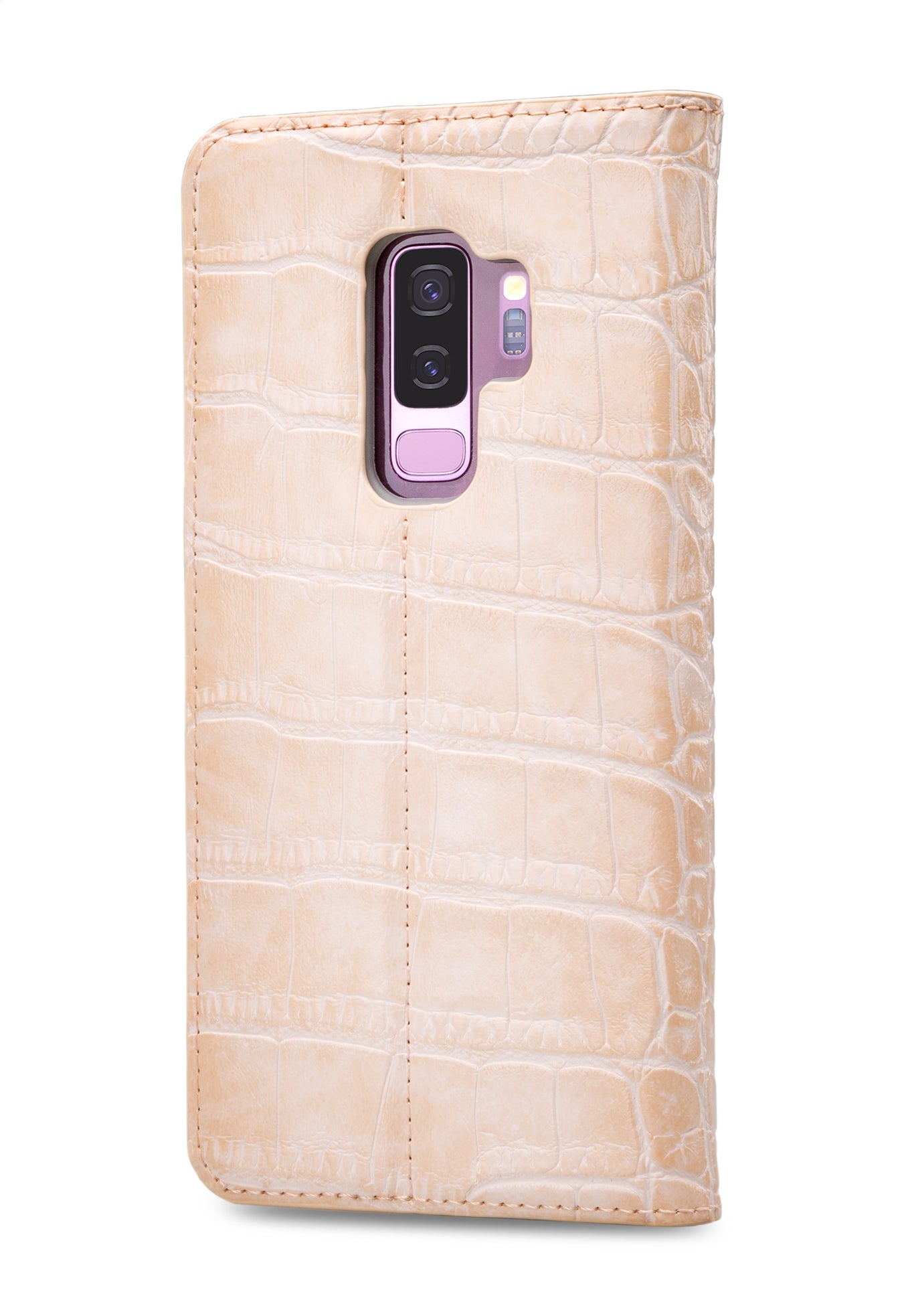 Mobilize Premium Gelly Book Case Samsung Galaxy S9+ Alligator Coral Pink