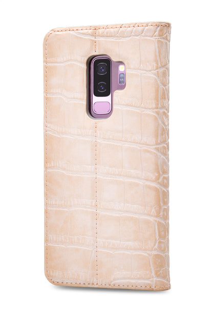 Mobilize Premium Gelly Book Case Samsung Galaxy S9+ Alligator Coral Pink