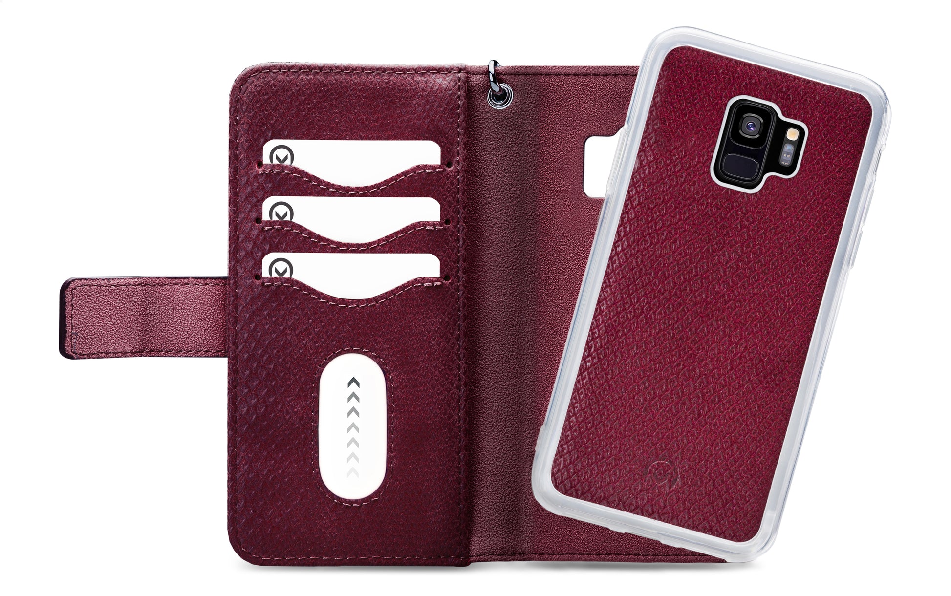 Mobilize 2In1 Gelly Zipper Case Samsung Galaxy S9 Bordeaux