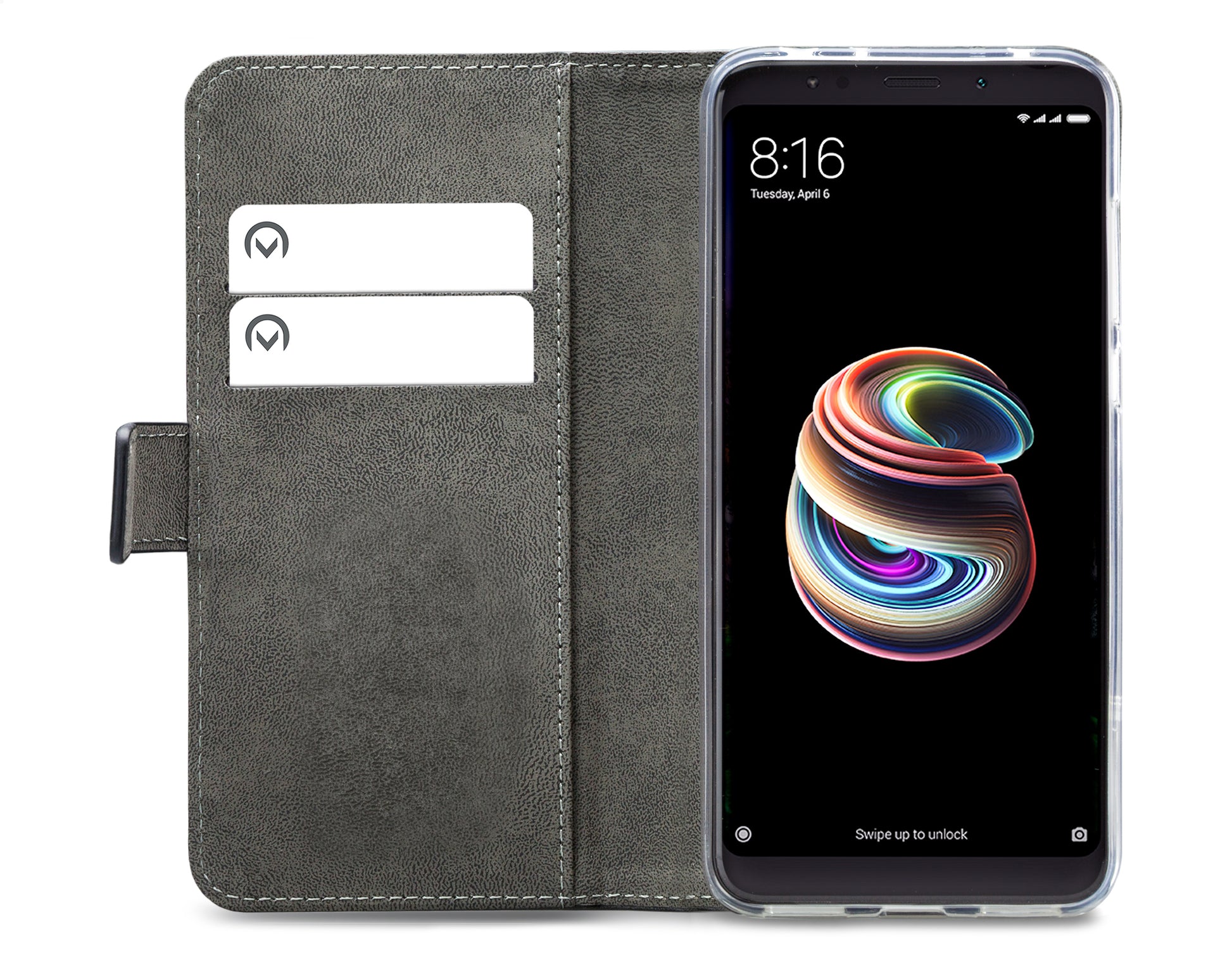 Mobilize Classic Gelly Wallet Book Case Xiaomi Redmi 5 Plus Black
