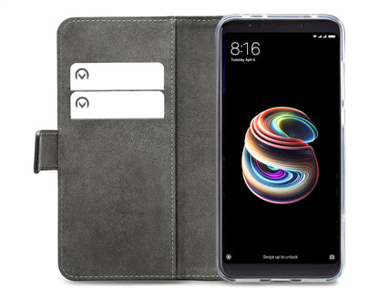 Mobilize Classic Gelly Wallet Book Case Xiaomi Redmi 5 Plus Black
