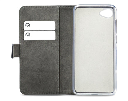 Mobilize Classic Gelly Wallet Book Case Htc Desire 12 Black