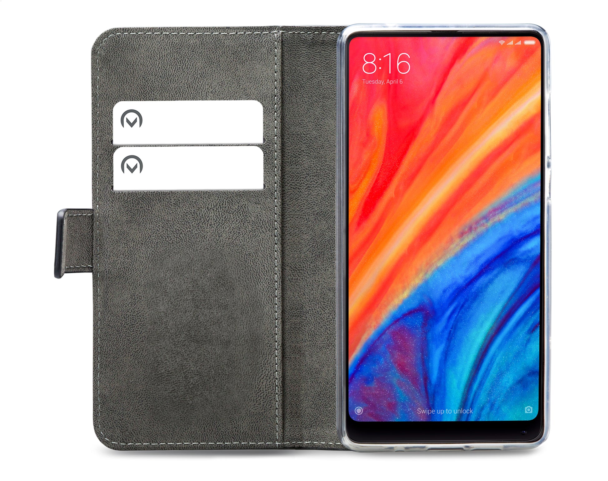 Mobilize Classic Gelly Wallet Book Case Xiaomi Mi Mix 2S Black