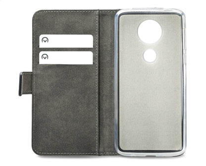 Mobilize Classic Gelly Wallet Book Case Motorola Moto E5 Plus Black