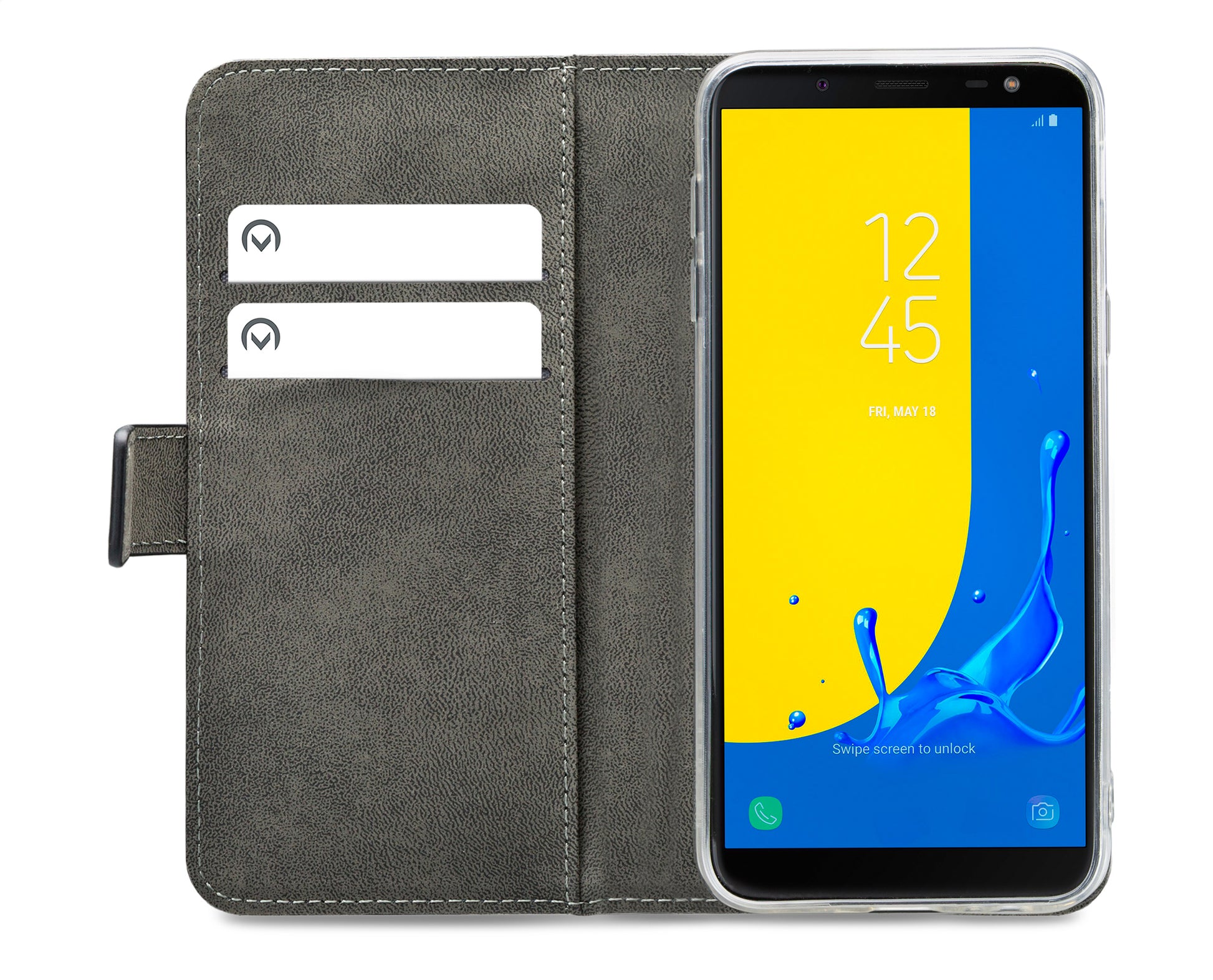 Mobilize Classic Gelly Wallet Book Case Samsung Galaxy J6 2018 Black