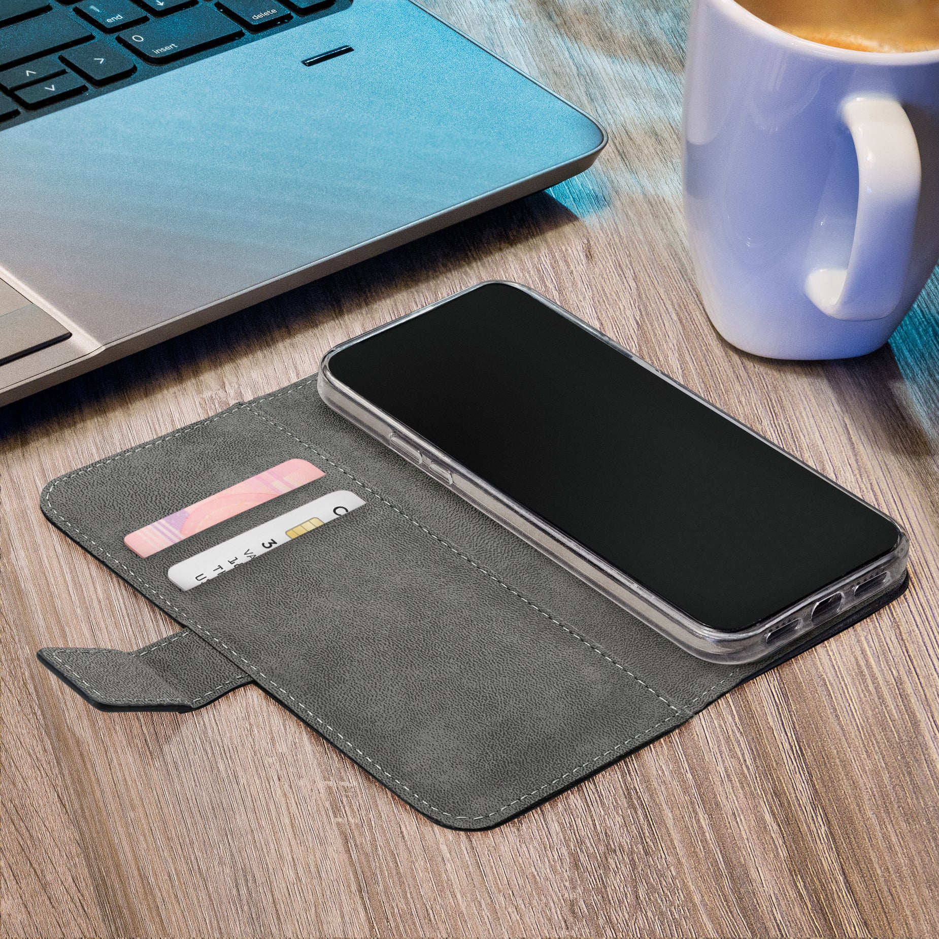Mobilize Classic Gelly Wallet Book Case Samsung Galaxy J6 2018 Black