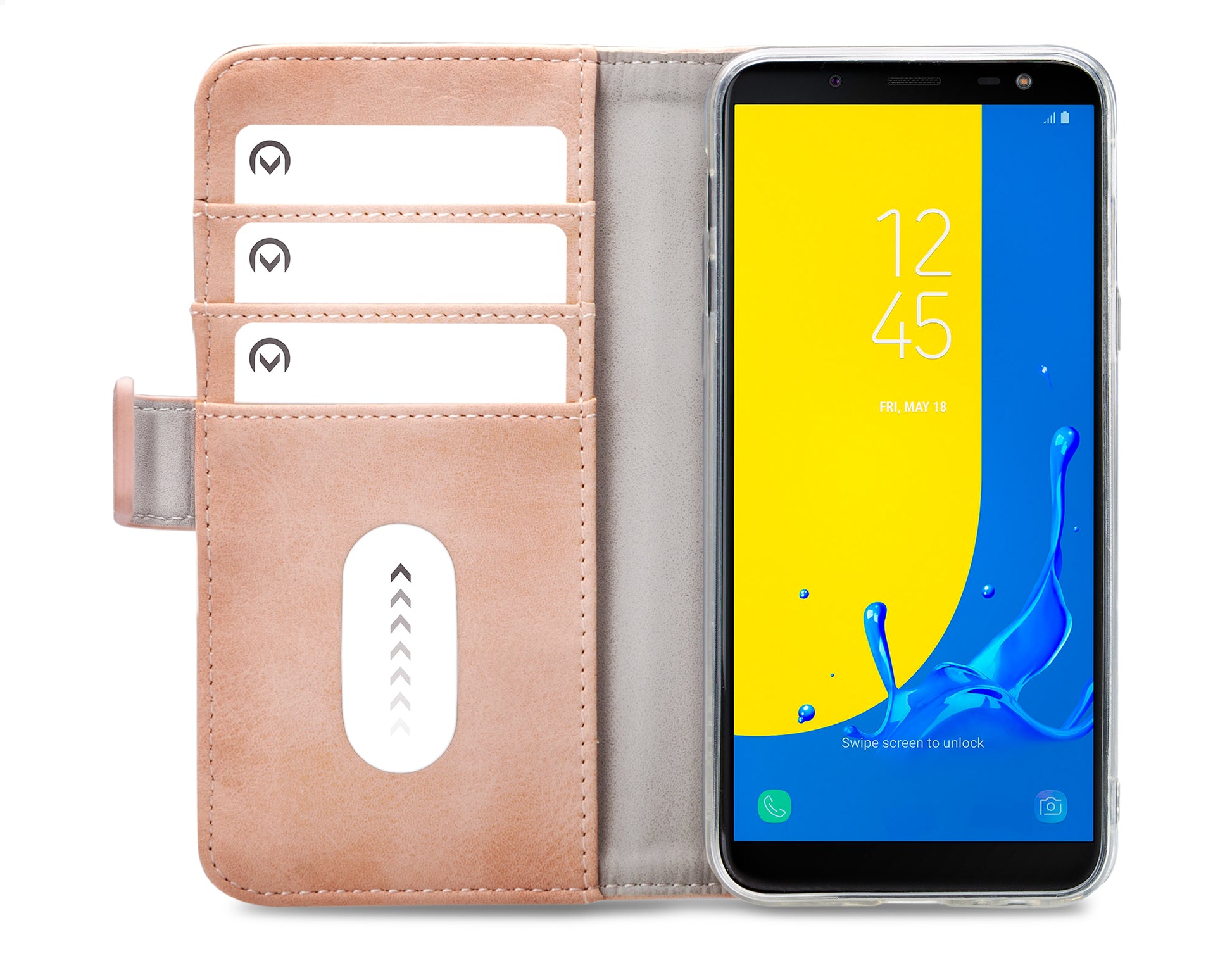 Mobilize Elite Gelly Wallet Book Case Samsung Galaxy J6 2018 Soft Pink