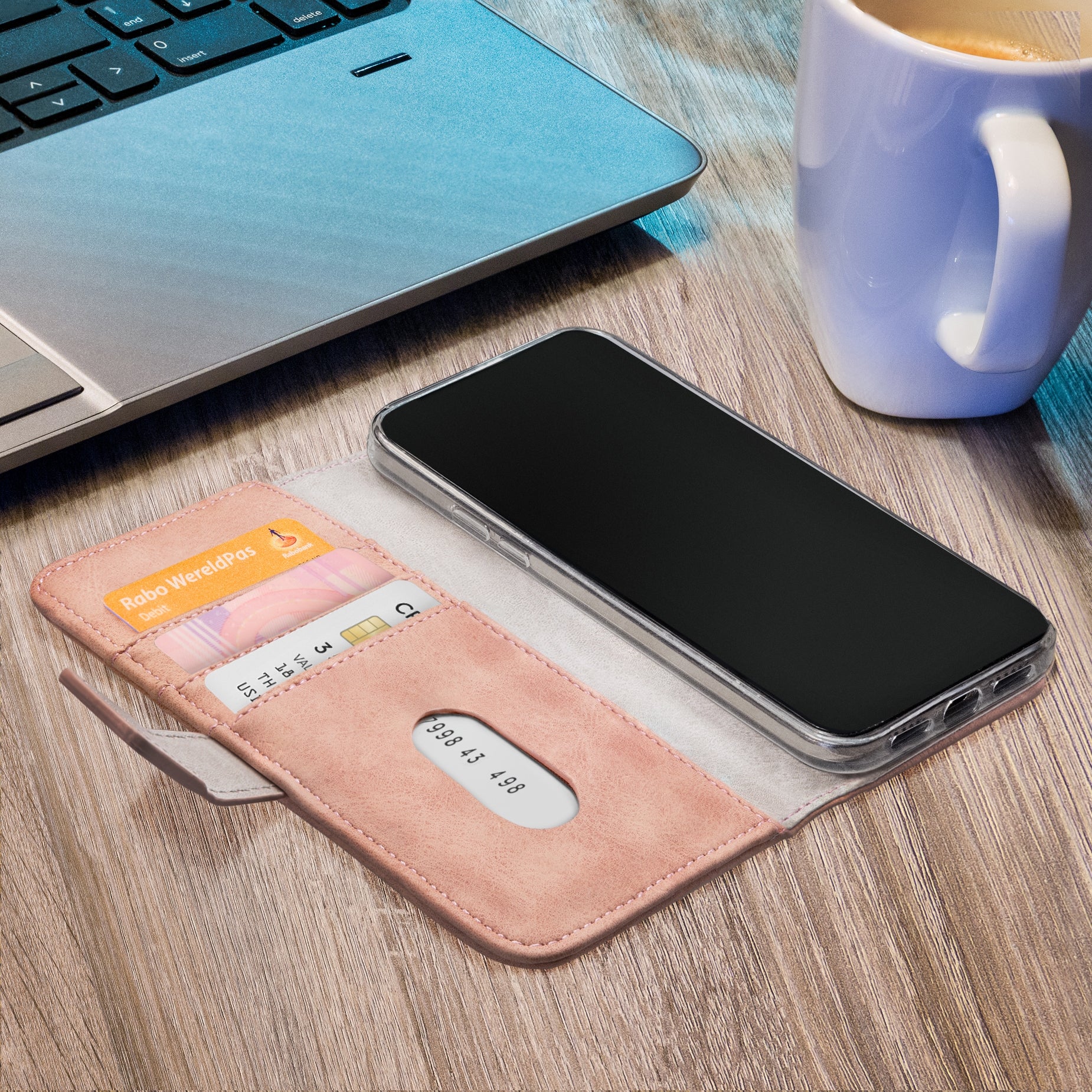 Mobilize Elite Gelly Wallet Book Case Samsung Galaxy J6 2018 Soft Pink