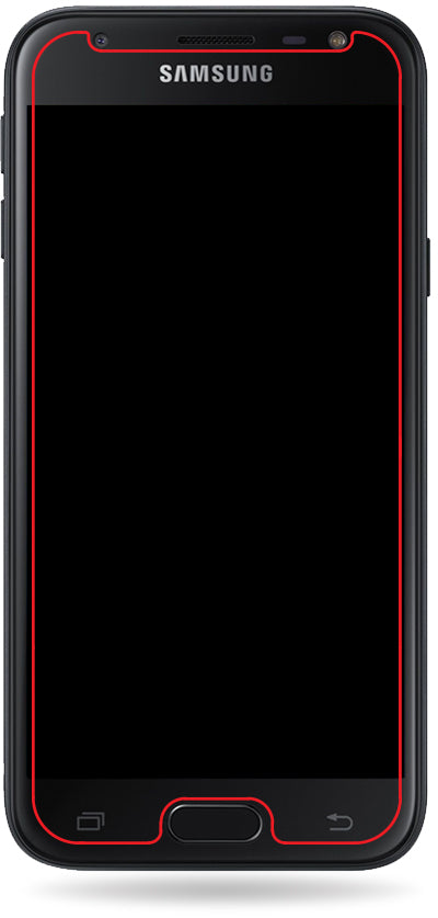 My Style Tempered Glass Screen Protector For Samsung Galaxy J3 2017 Clear (10-Pack)