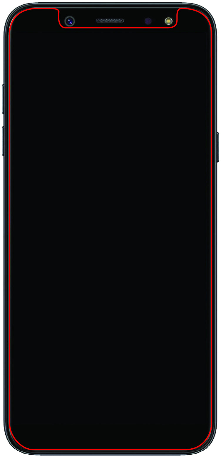 My Style Tempered Glass Screen Protector For Samsung Galaxy A6+ 2018 Clear (10-Pack)