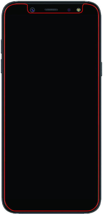 My Style Tempered Glass Screen Protector For Samsung Galaxy A6+ 2018 Clear (10-Pack)