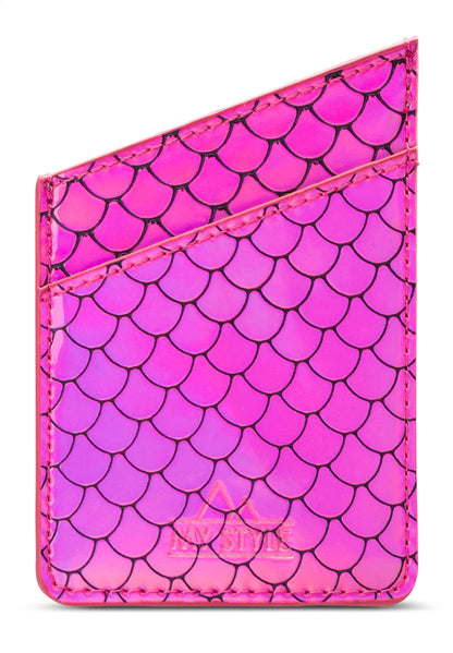 My Style Universal Sticky Card Pocket Pink Mermaid