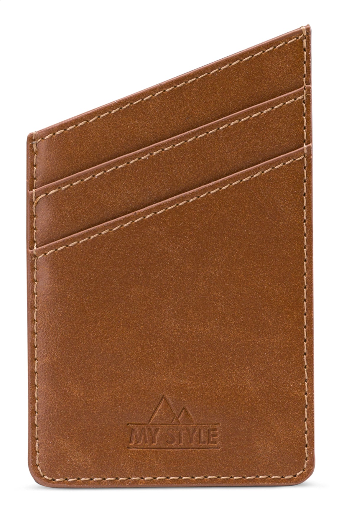 My Style Universal Sticky Card Pocket Brown