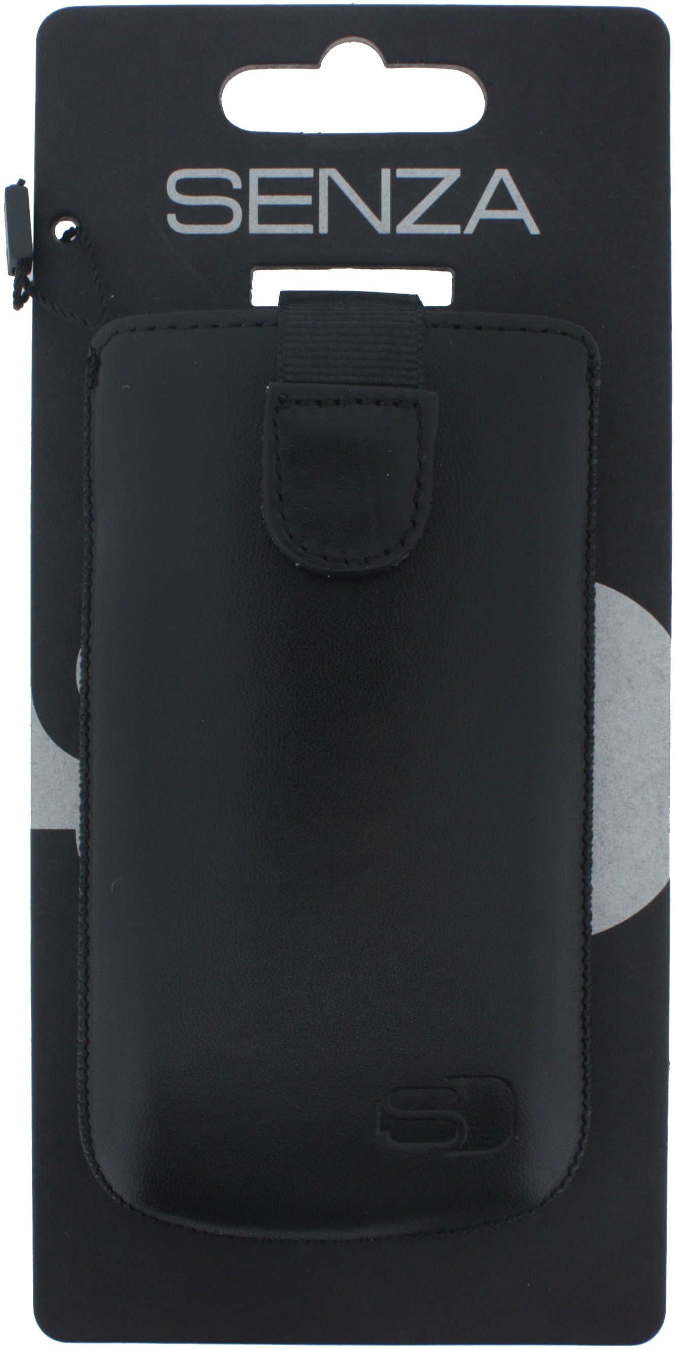 Senza Leather Slide Case Black Size L