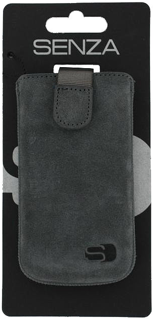 Senza Suede Slide Case Warm Grey Size S