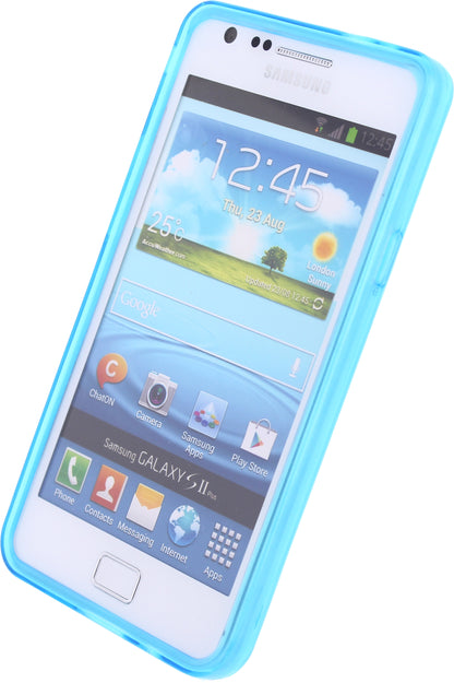 Mobilize Gelly Case Samsung Galaxy Sii I9100 Transparent Turquoise