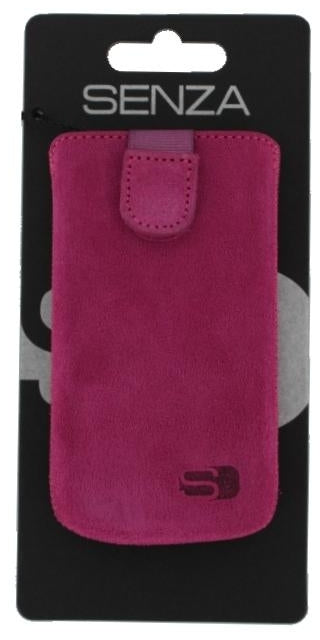 Senza Suede Slide Case Hot Pink Size Xxl