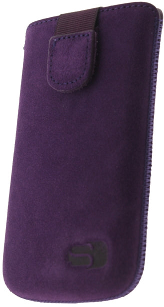 Senza Suede Slide Case Velvet Purple Size Xxl