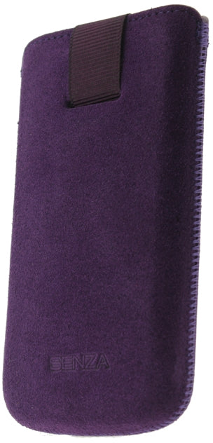 Senza Suede Slide Case Velvet Purple Size Xxl