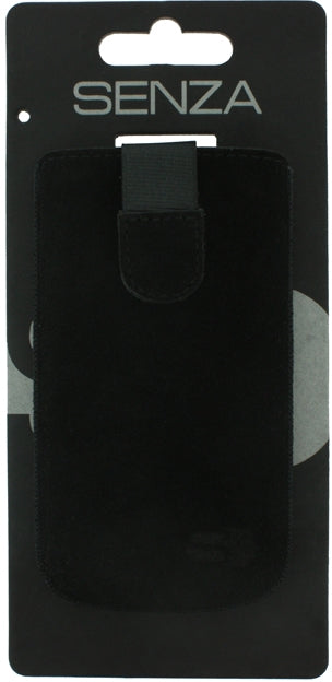 Senza Suede Slide Case Night Black Size S